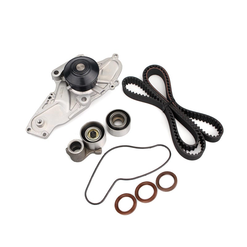 AUCERAMIC TCKWP286 Timing Belt Kit with Water Pump Fit for 1998-2004 Honda Pilot Odyssey Accord 1997-2003 Acura MDX TL CL 3.0L 3.2L 3.5L J30A1 J32A1 - Image 1